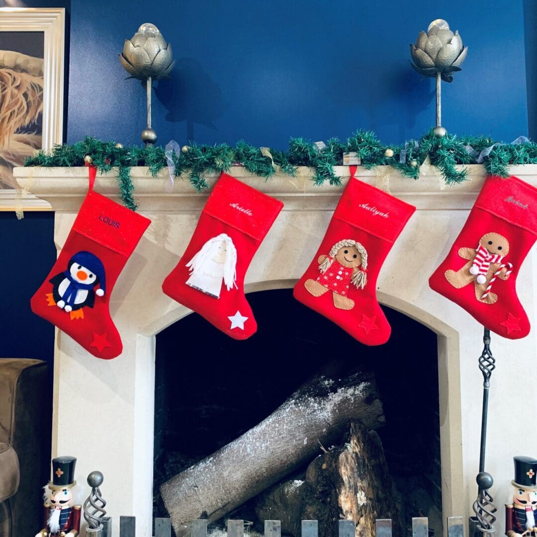 Dinosaur Christmas Stocking