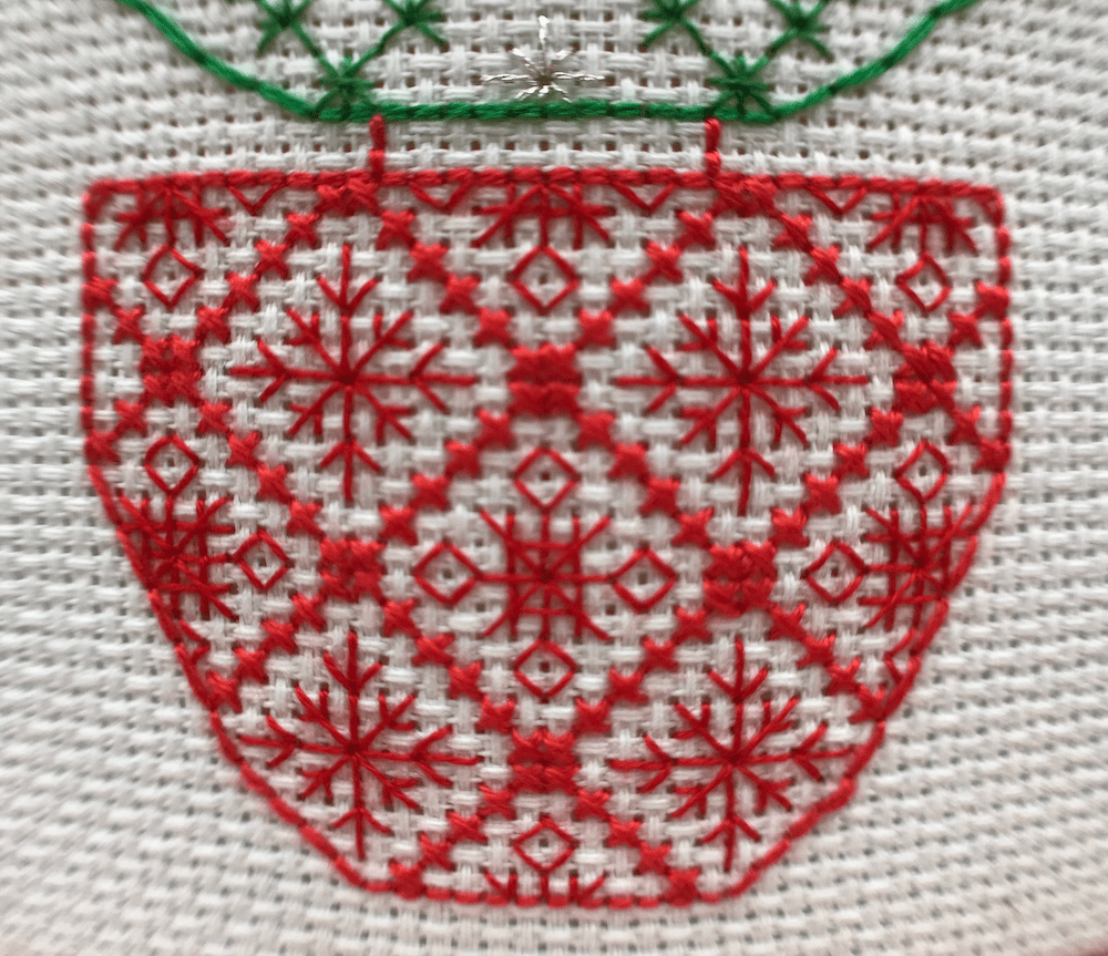 O Christmas Tree - Blackwork Embroidery Craft Box Kit