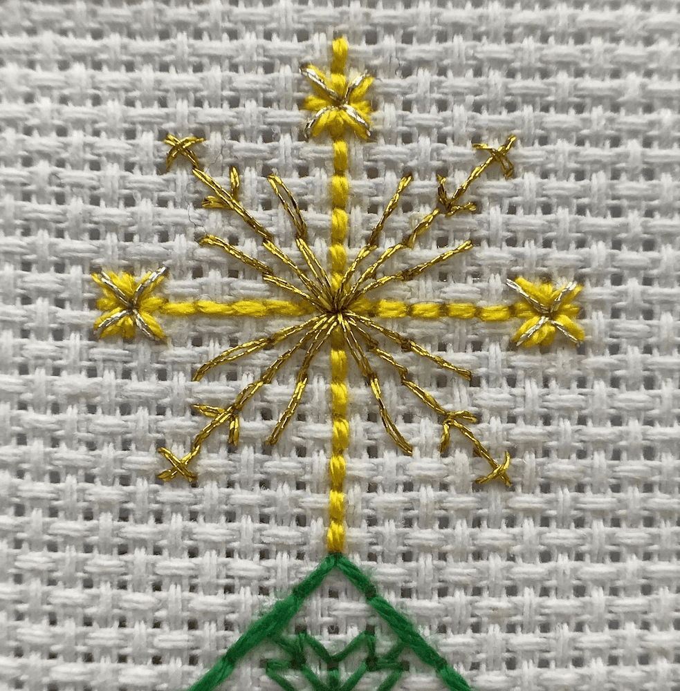 O Christmas Tree - Blackwork Embroidery Craft Box Kit
