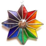 Rainbow Crystal Star +£2.50