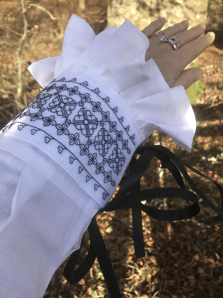 Tudor Valentine - Blackwork Embroidery Craft Box Kit
