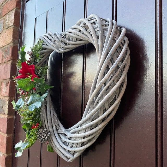 Heart-shaped-Christmas-wreath