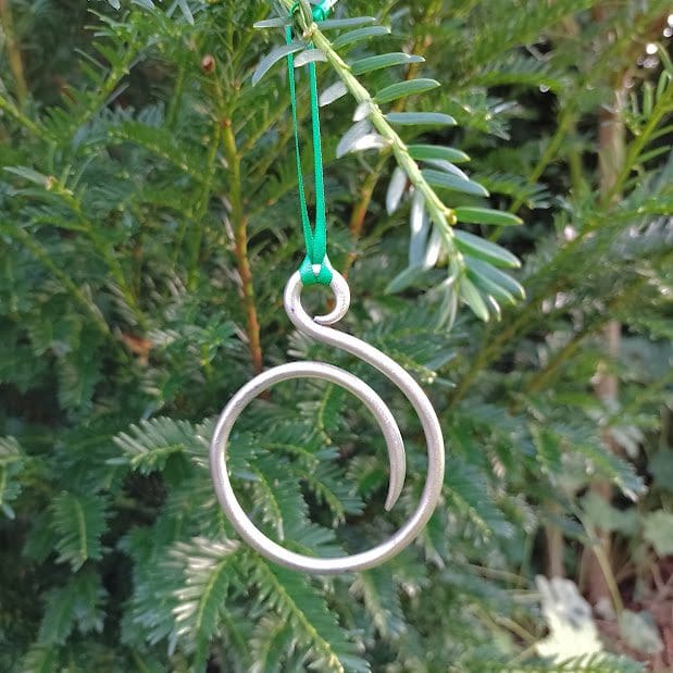 Hand forged Christmas decoration
