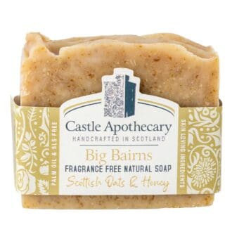 Gentle baby soap with scottish oats and honey suitable for newborns, babies, children and grown ups with sensitive skin