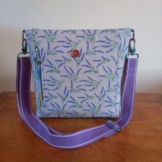Lavender crossbody bag