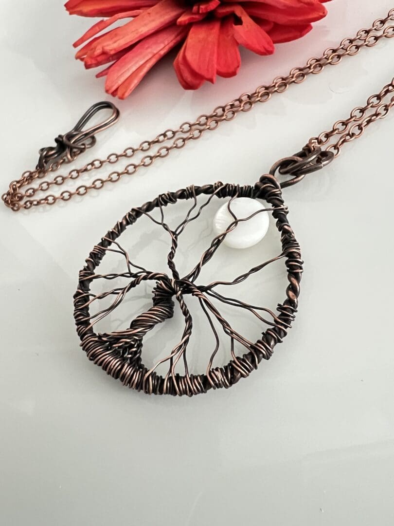 Tree of Life Pendant with MOP