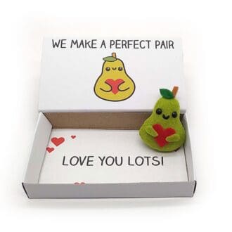 cute pear magnet in a matchbox we make a perfect pear