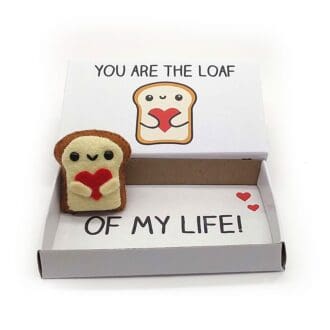 Cute handmade Valentine's day gift magnet in a matchbox