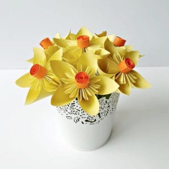 handmade-origami-paper-flowers-in-pot-gift-daffodils-welsh-wales-mothers-day-gift-1st-anniversary-gift-for-her