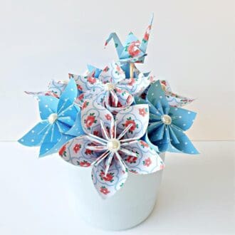 handmade-origami-paper-flowers-in-pot-gift-mothers-day-1st-anniversary-birthday-gift-her