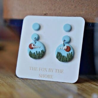 handmade-polymer-clay-round-drop-earrings-nature-lover-friend-gift-1