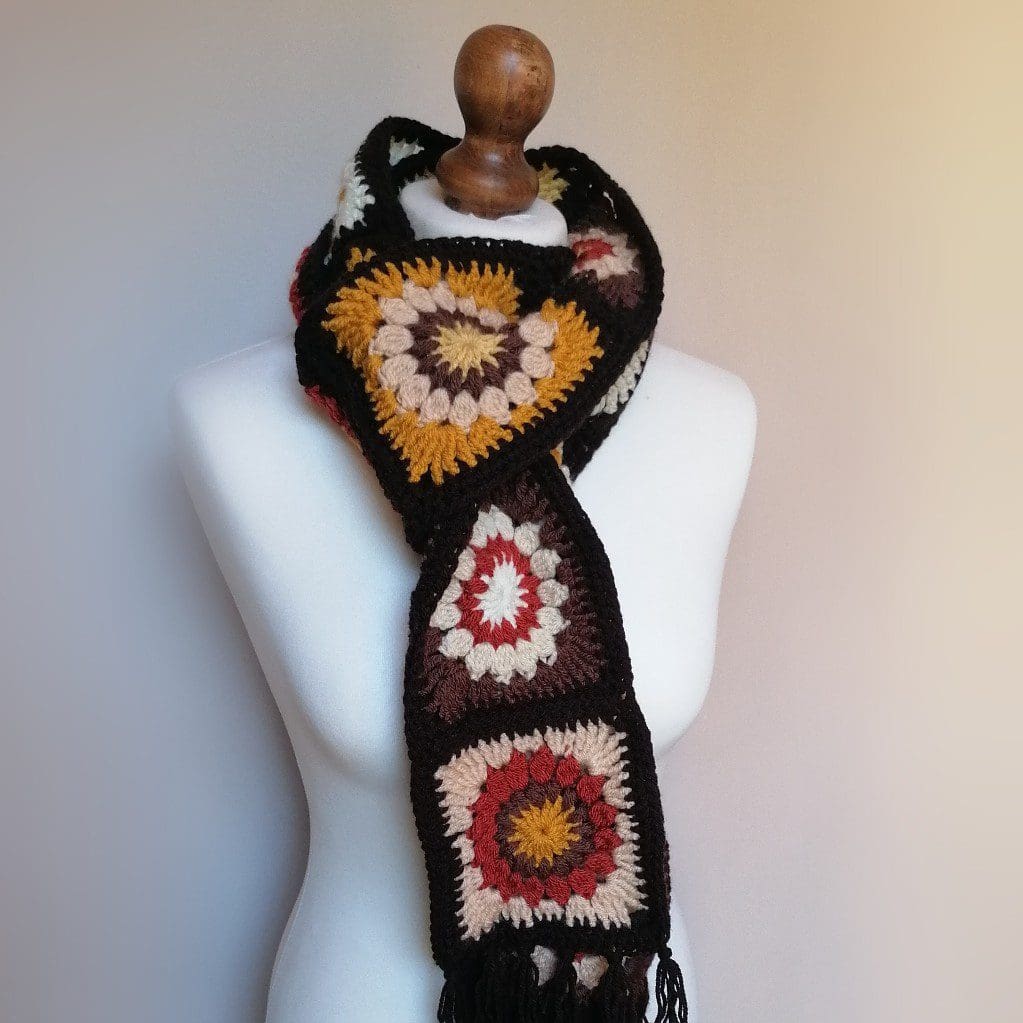 70s style scarf