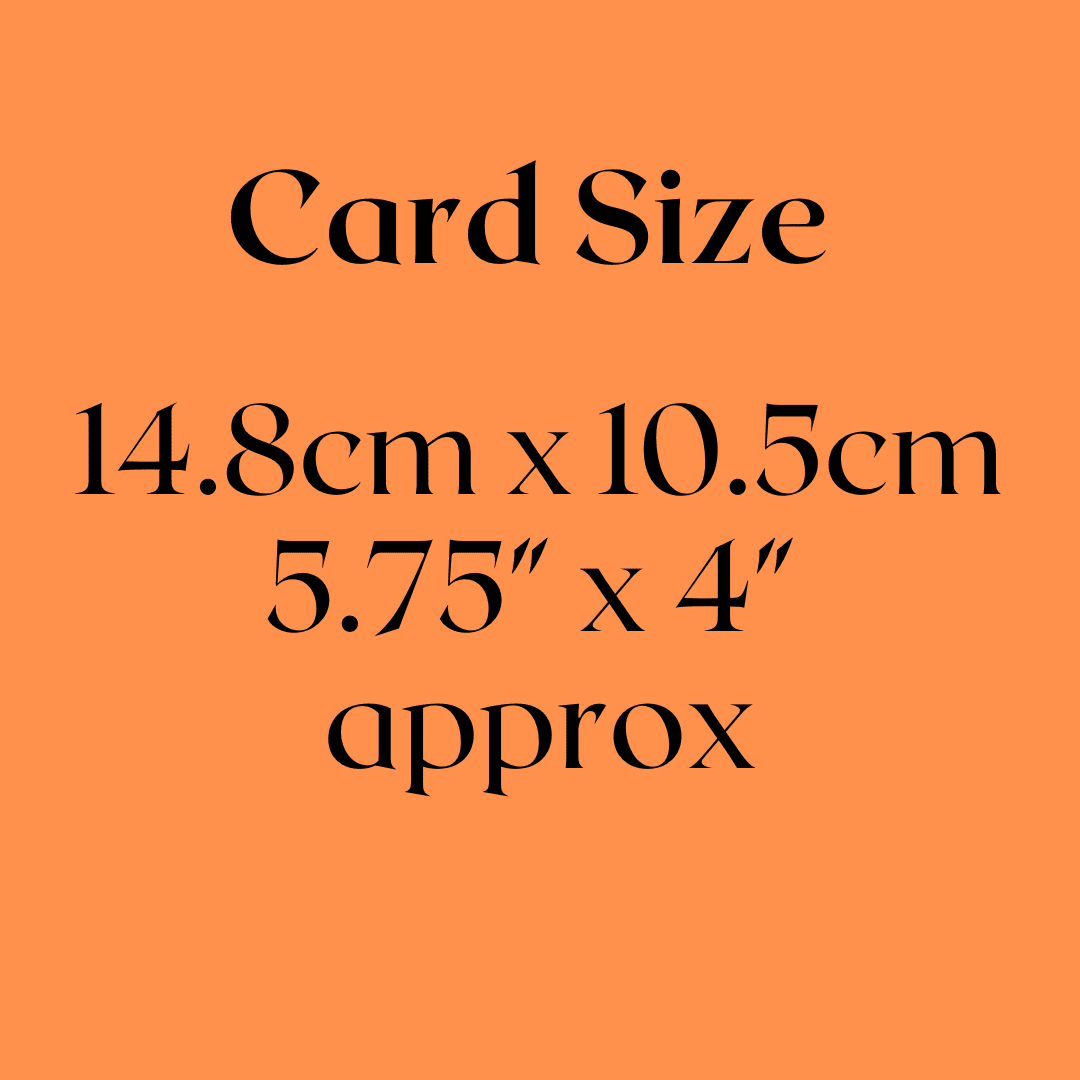 Size of card details