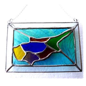 Cyprus stained glass island map holiday momentosuncatcher picture