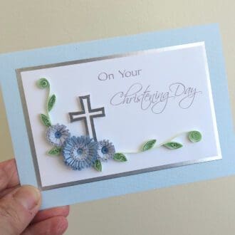 Handmade-Quilled-Christening-Day-card-in-pale-blue-for-baby-boy