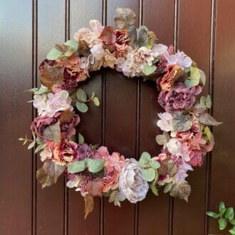 Lilac-peony-and-rose-front-door-wreath