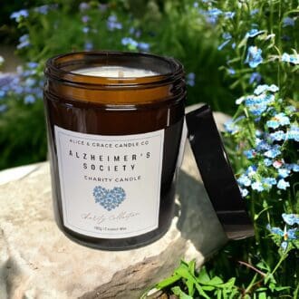 Alzheimers Society Charity Candle