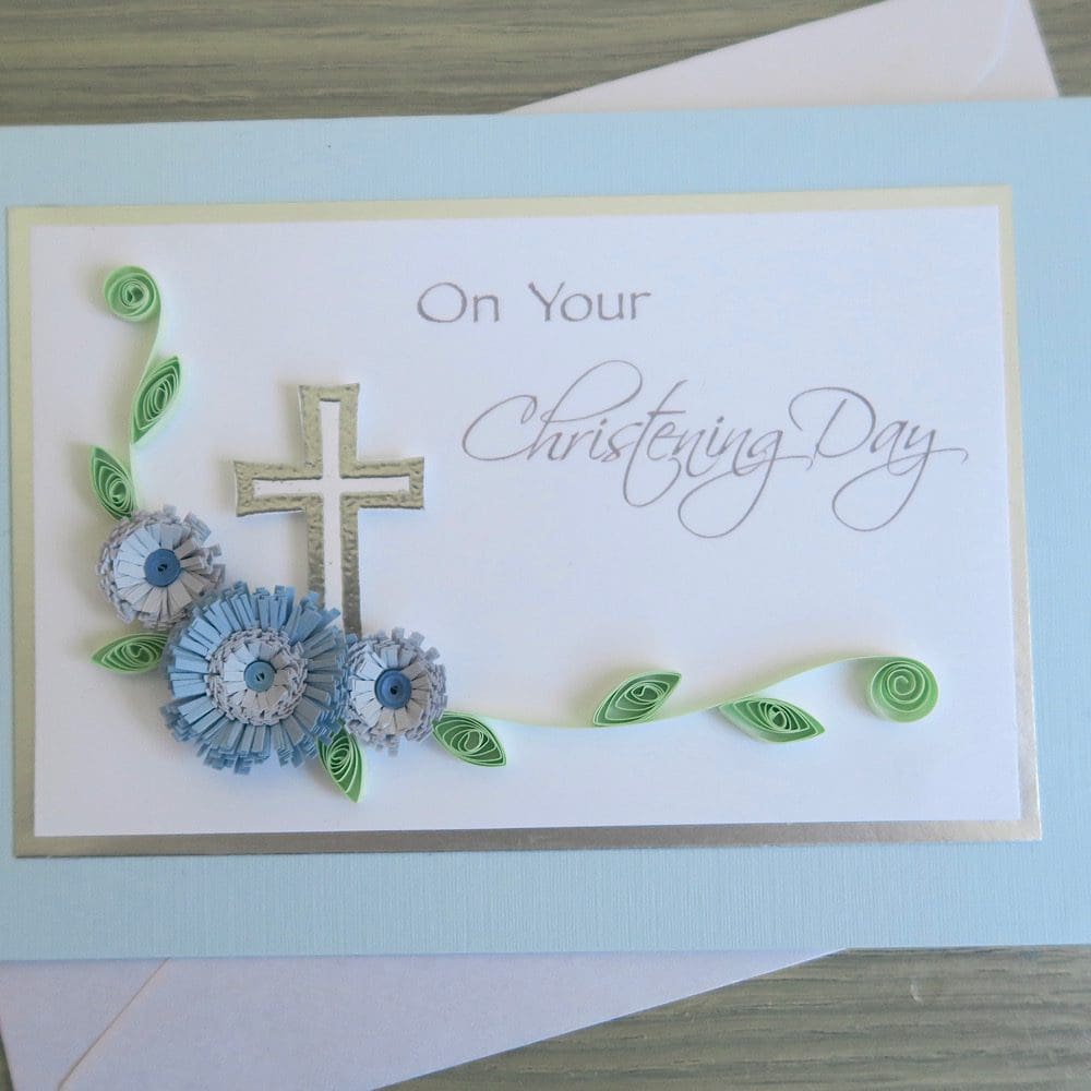 Handmade-Quilled-Christening-Day-card-in-pale-blue-for-baby-boy
