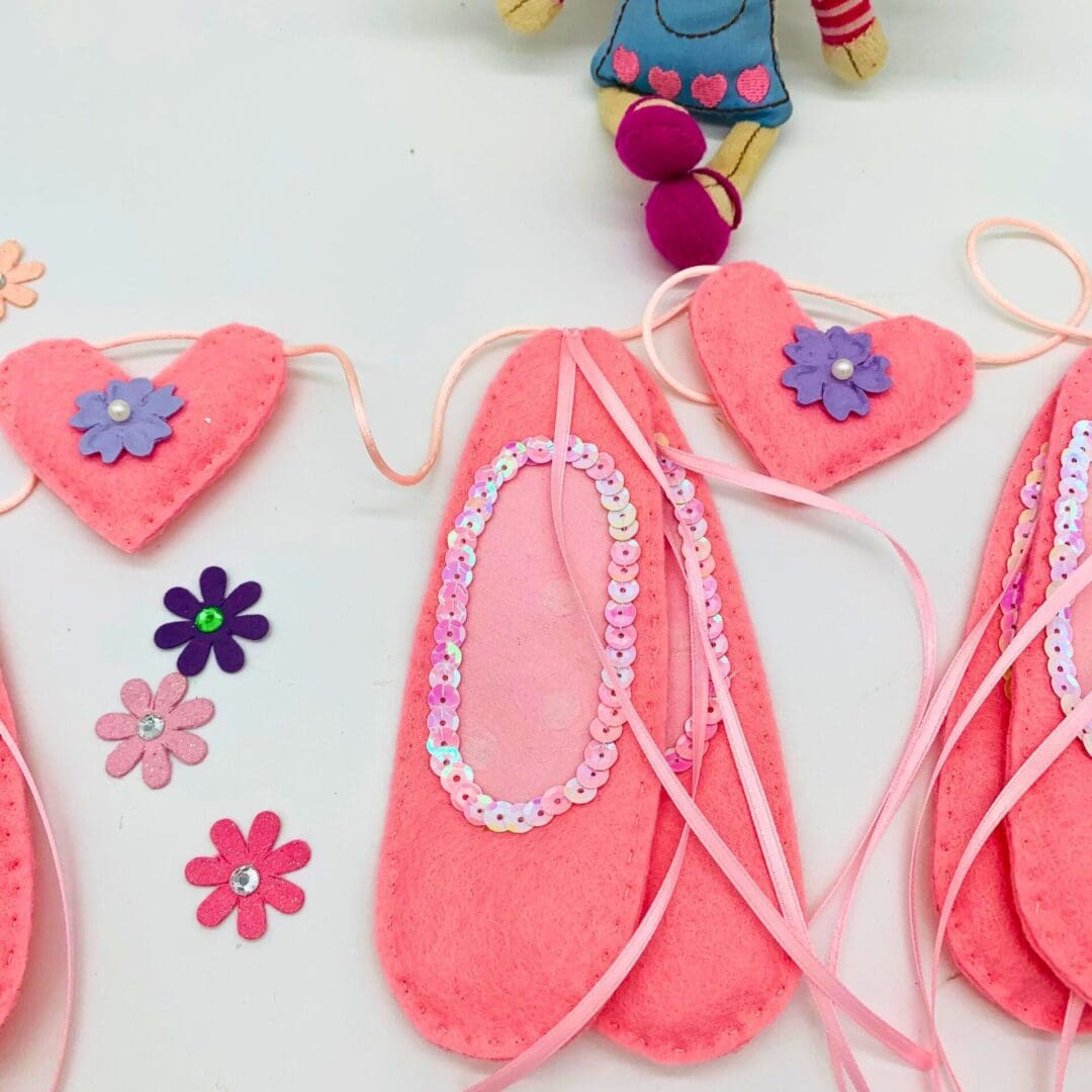 ballet shoes bunting