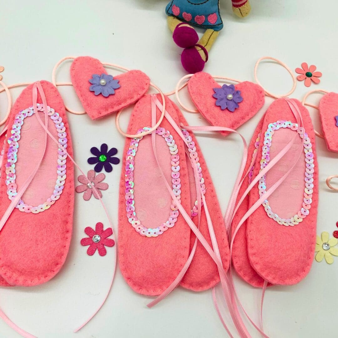 ballet shoes bunting