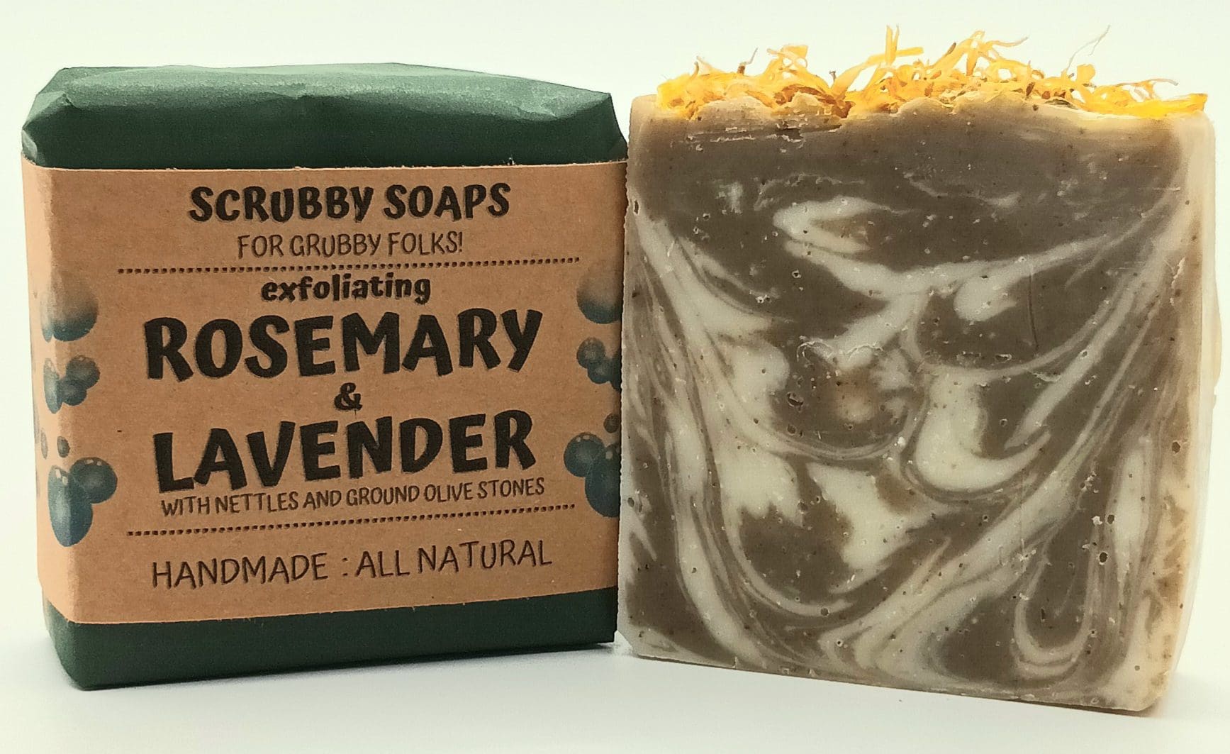 Handmade soap for gardeners