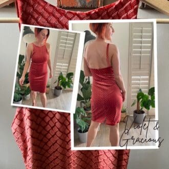 Handmade Velvet Dress