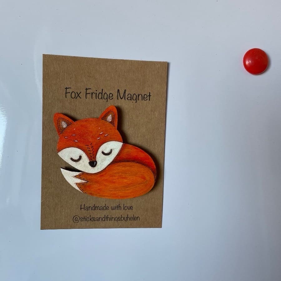 Fox Memo Fridge magnet holder