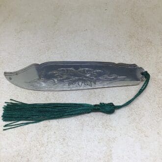antique fish knife bookmark