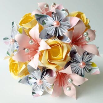 origami-paper-flowers-gift-bouquet-1st-anniversary-wife-birthday-friend