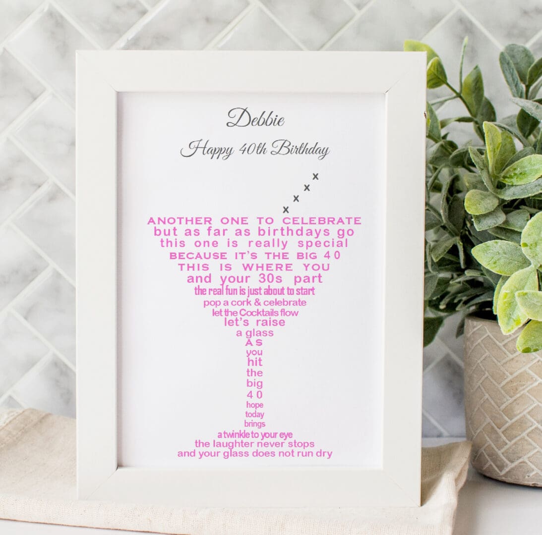 40th-Birthday-Gift-for-her-Cocktail-poem-print