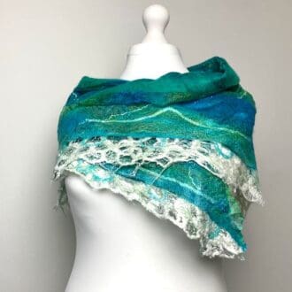Wave Break shawl