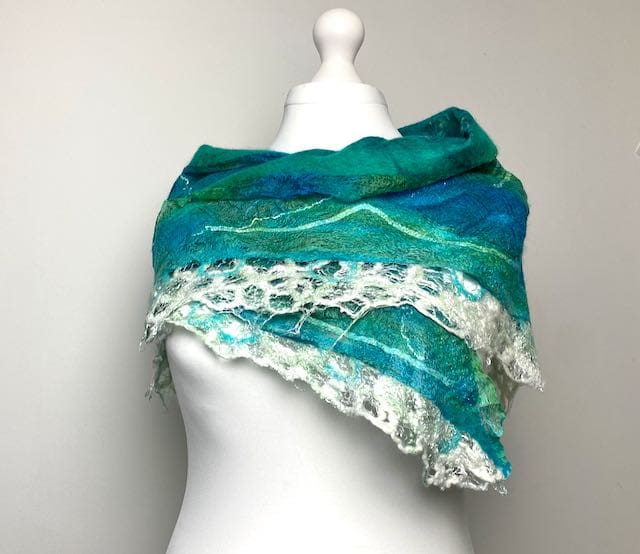 Wave Break shawl