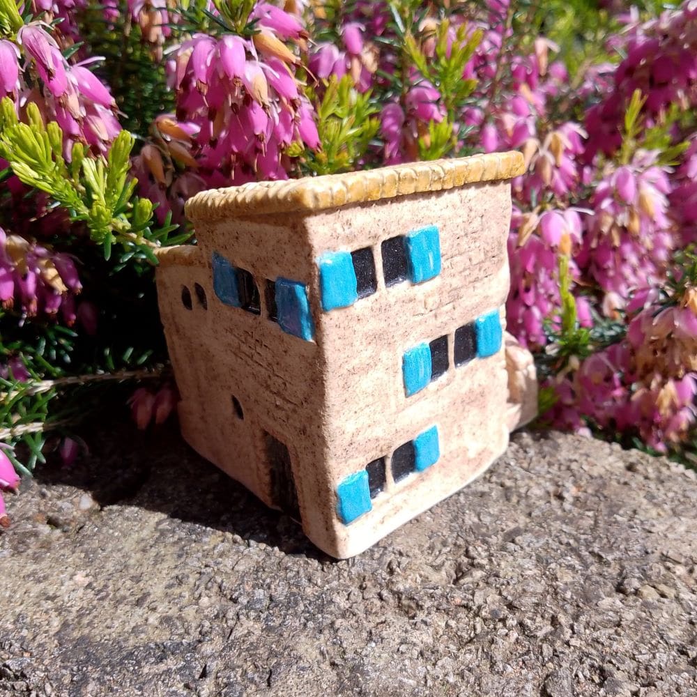 Miniature Ceramic House