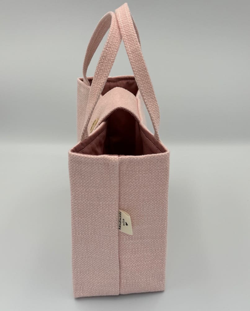 Pink Applique Dog Gift Bag