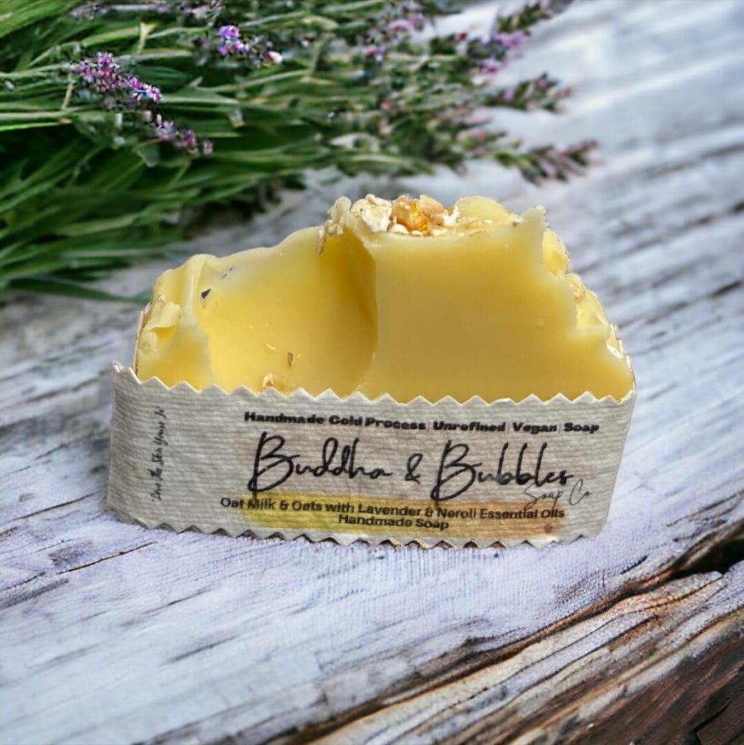 soap bar small oat milk lavender and neroli essential oils itchy or menopausal skin type