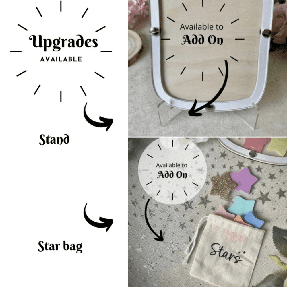 star token bag, reward jar stand