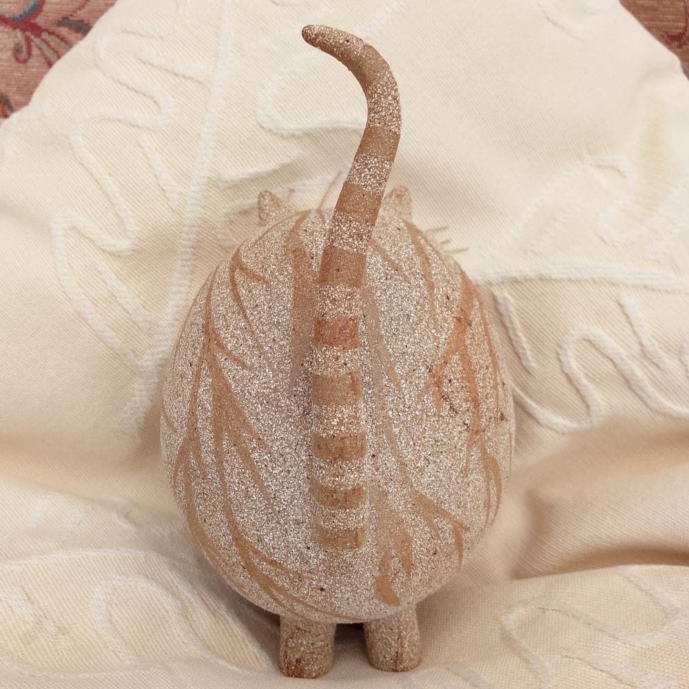 Ceramic Ginger Pussy Cat