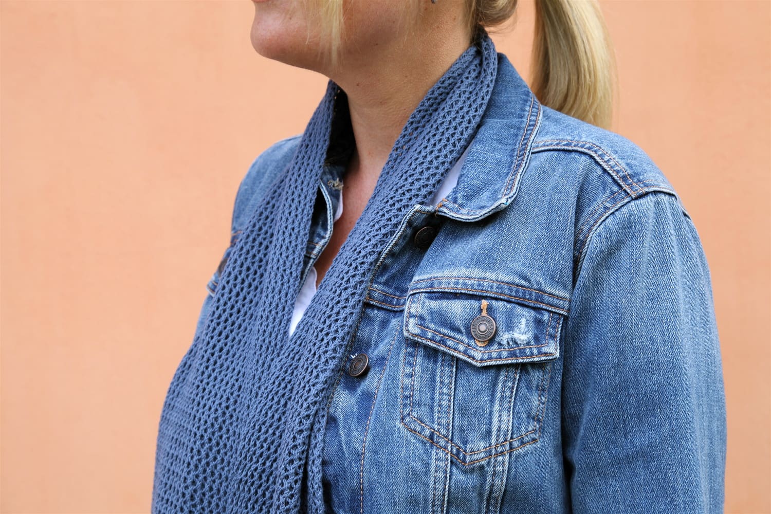 Denim_Blue_Cotton_Infinity Scarf