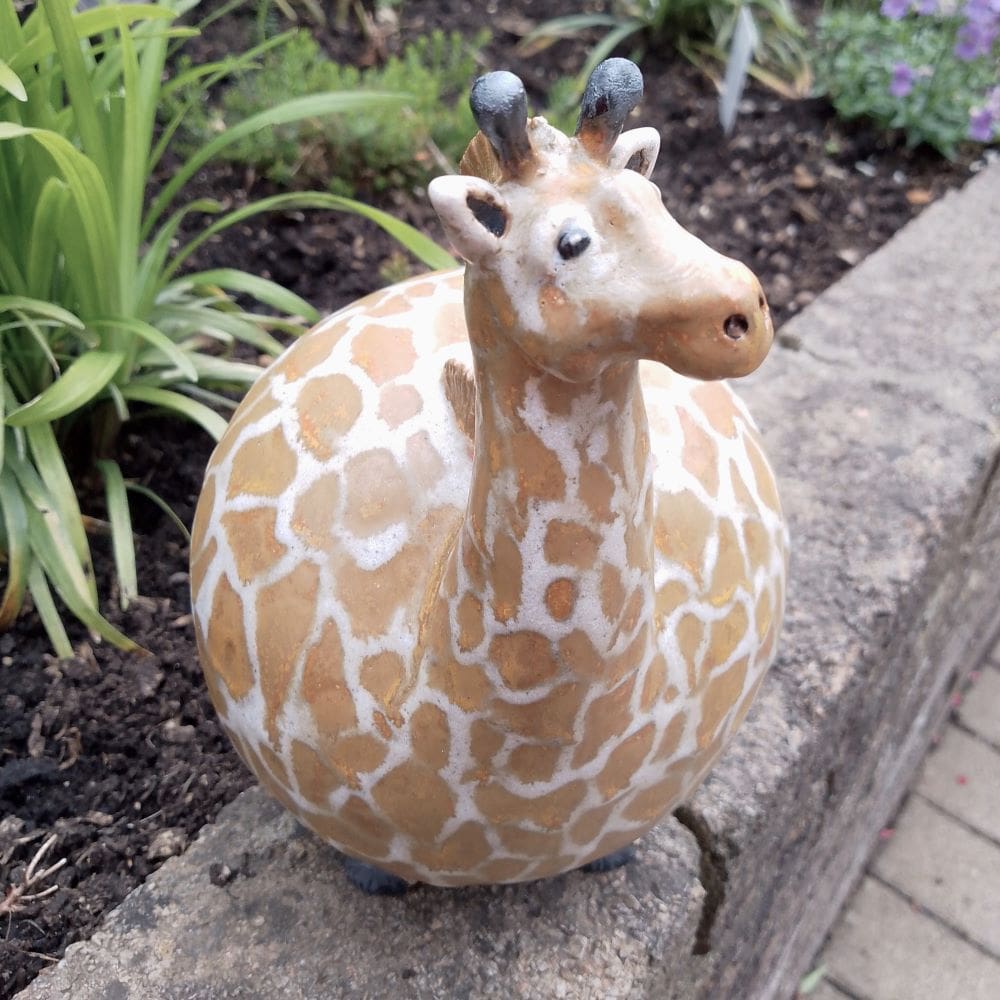 Roly Poly Ceramic Giraffe