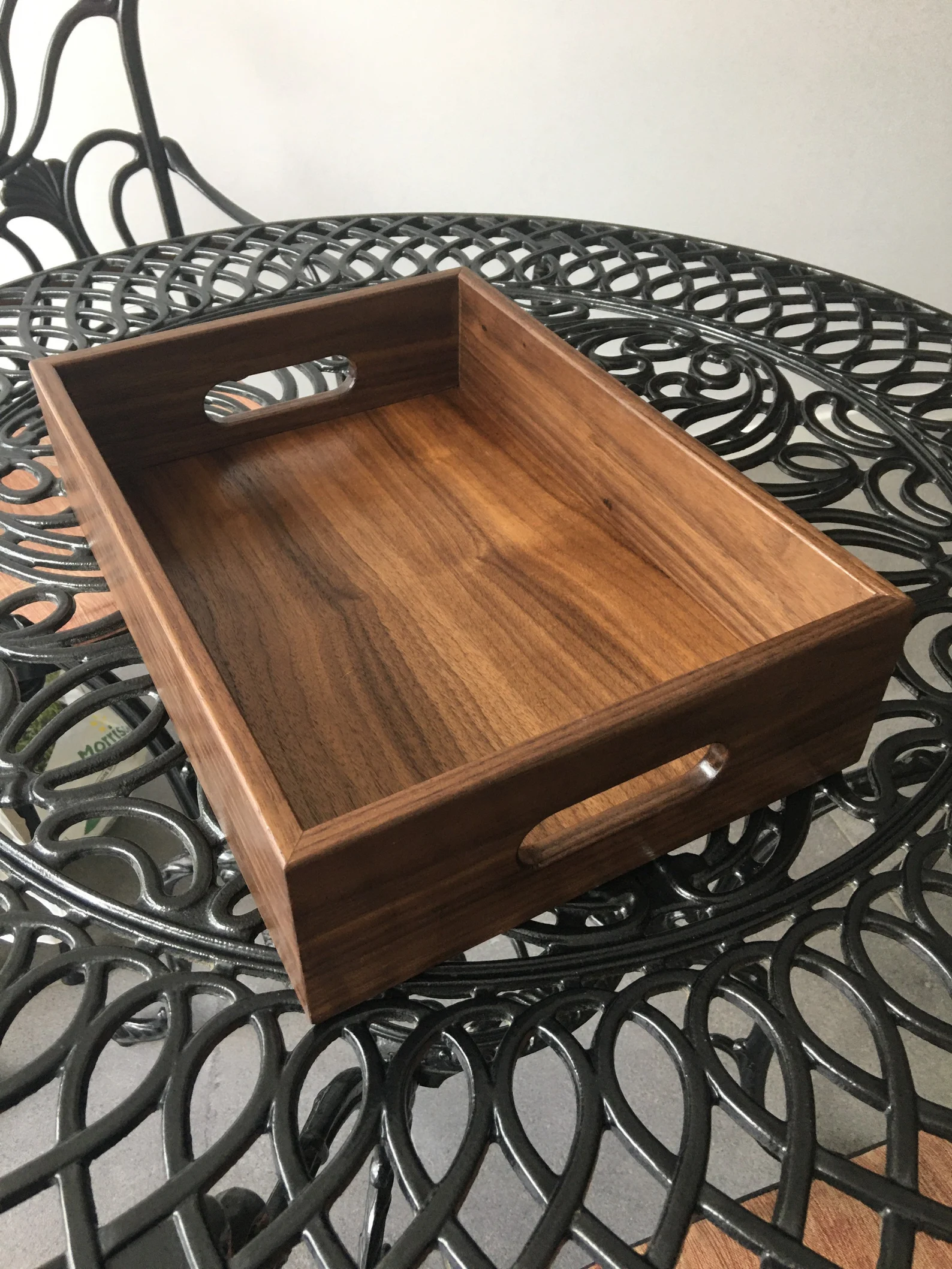 Walnut Paper tray