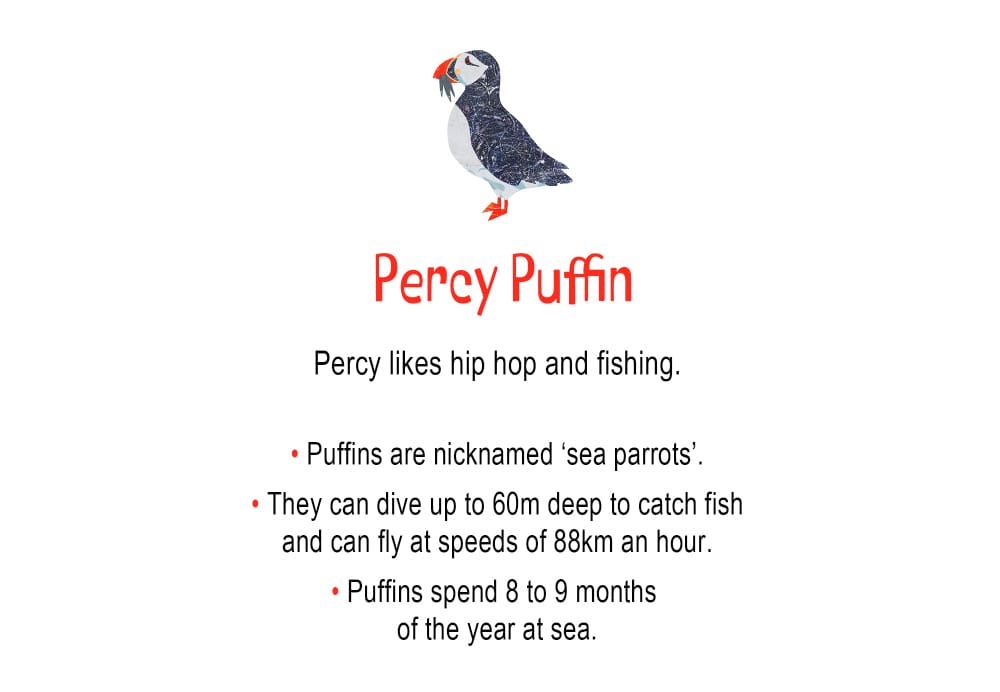 Puffin personalisation
