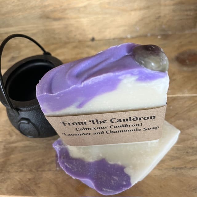 Lavender-and-chamomile-soap