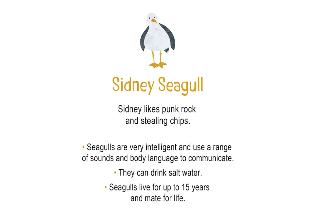 Sidney seagull bio