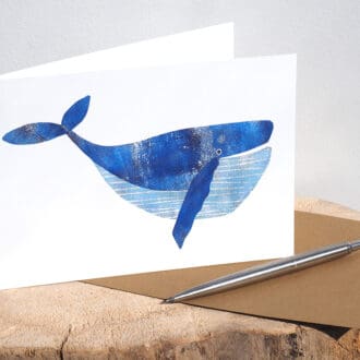Walter whale card