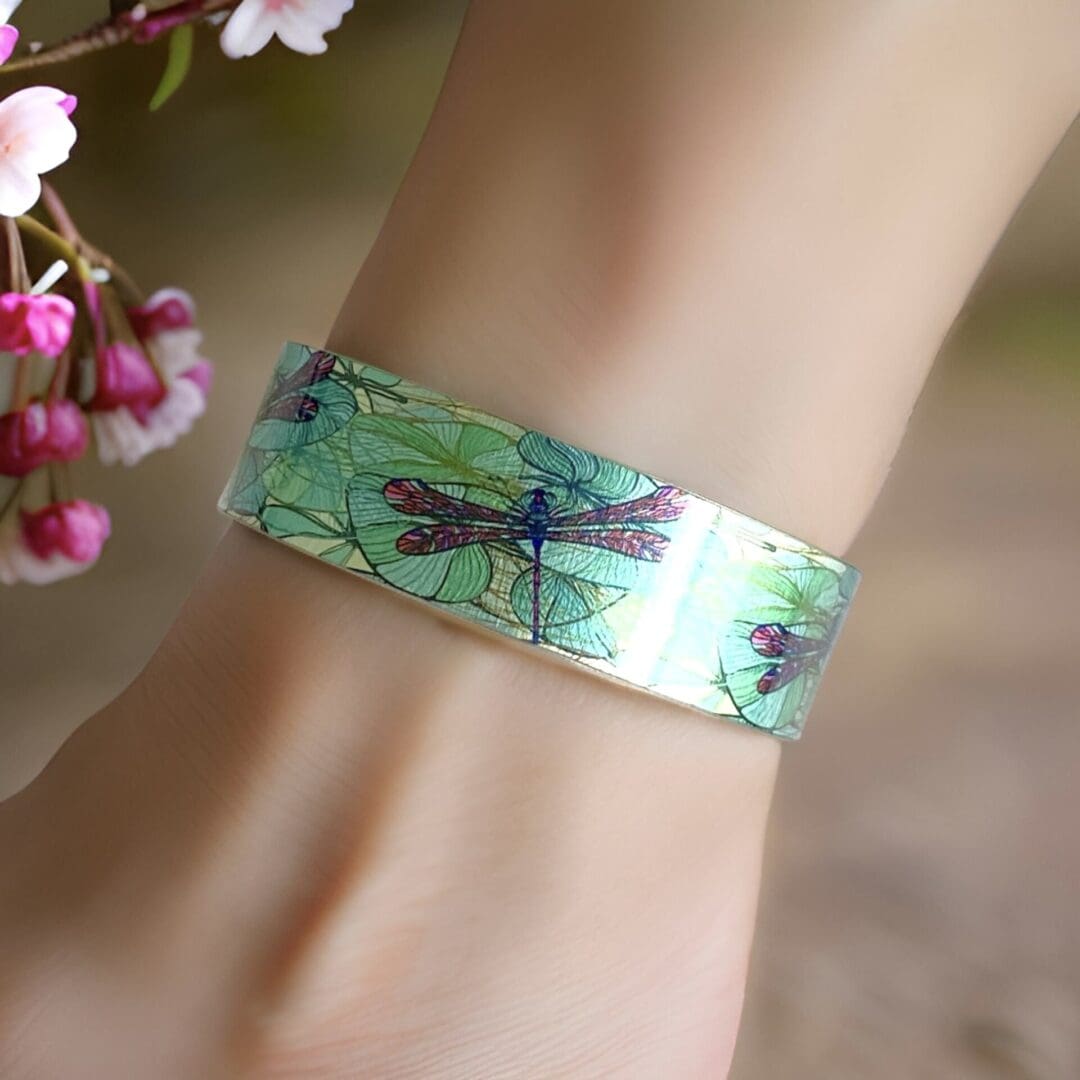 dragonfly, jewellery, dragonflies, bracelet, bangle, insects, teal, pretty, adjustable, metal, aluminium, handmade uk, unique, gift, artistic, nature,