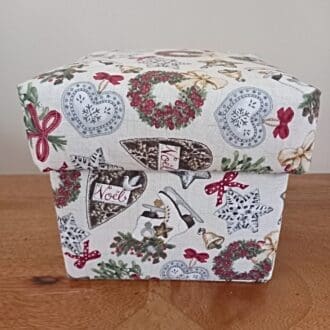 Christmas Scandi trinket box