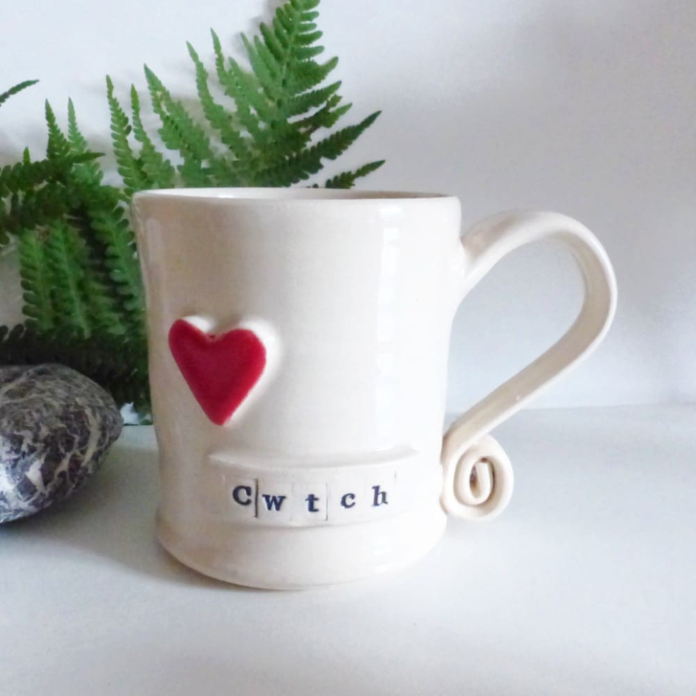 Cwtch Mug Handmade Stoneware Mug