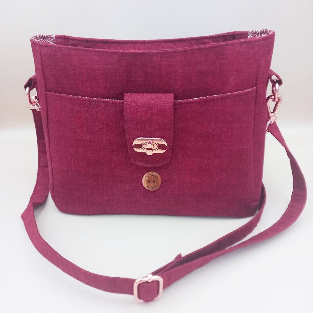 Dark Red Handbag