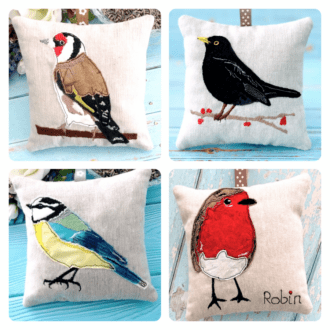 Garden Birds Lavender Bags Personalised Gifts