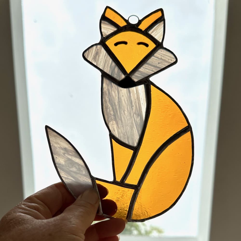 Fox suncatcher